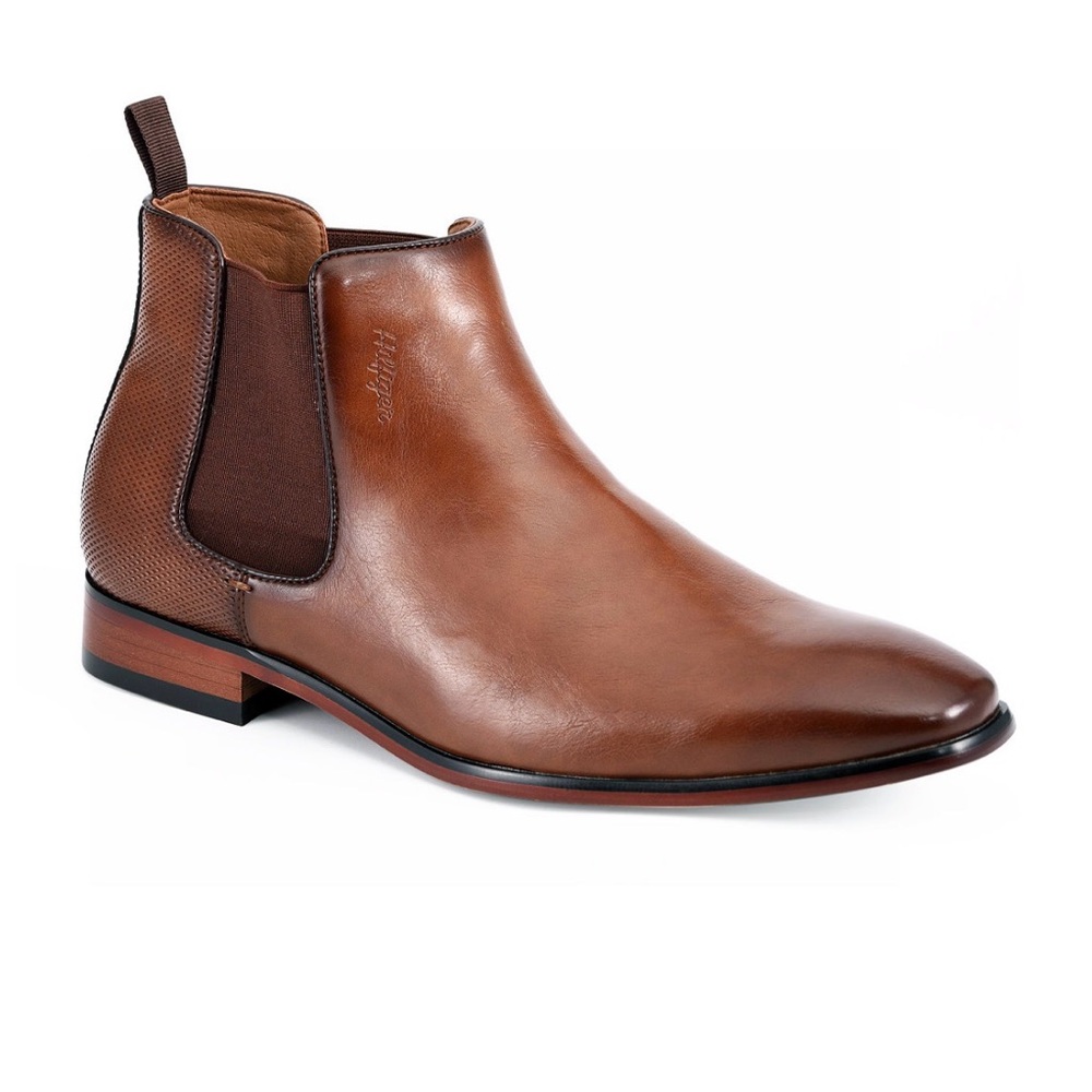 Tommy Hilfiger Men’s Sesame Chelsea Dress Boots
